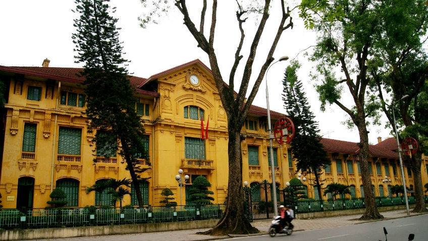 the Building for the Political Bureau of Vietnam's Party Central Committee